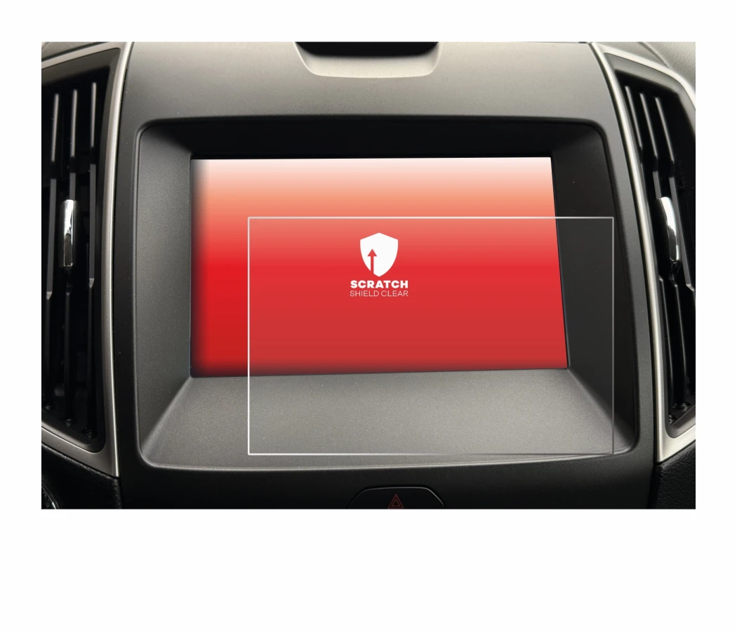 Image de l'appareil Ford Galaxy Infotainment Sync 3 (2019) avec une grande variété de protections d'écran.