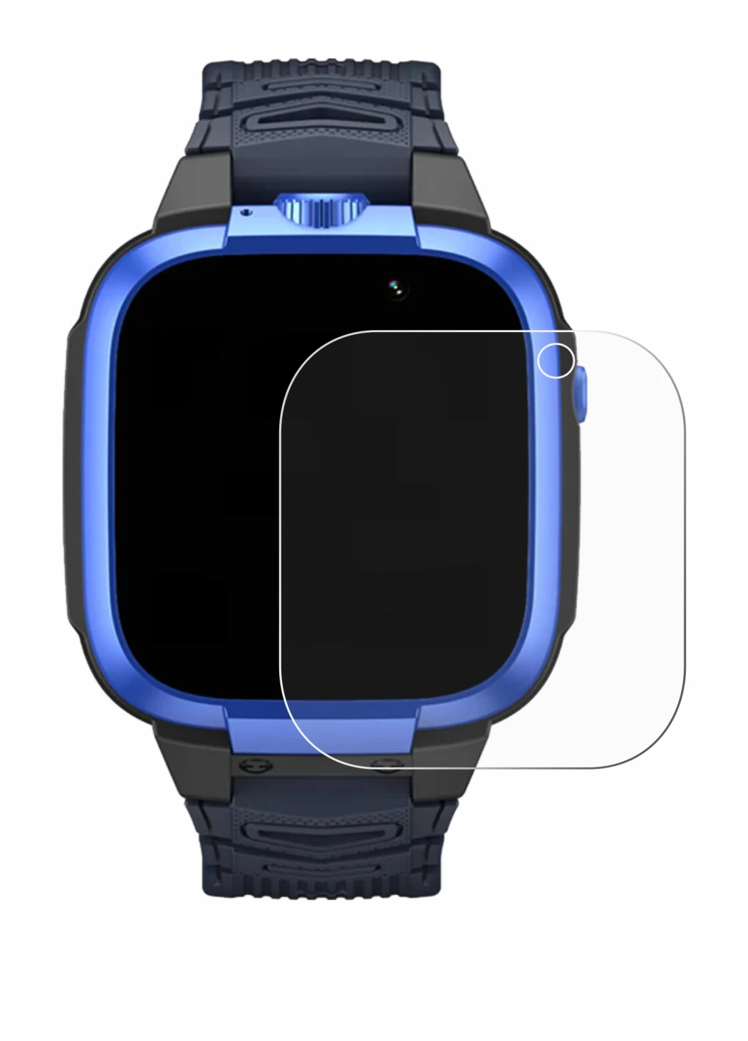 Image de l'appareil Xiaomi Mibro Kids Z3 avec une grande variété de protections d'écran.