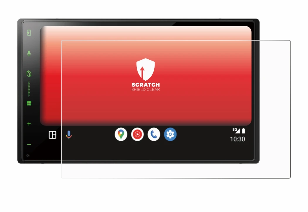 Image de l'appareil Pioneer SPH-DA77DAB avec une grande variété de protections d'écran.