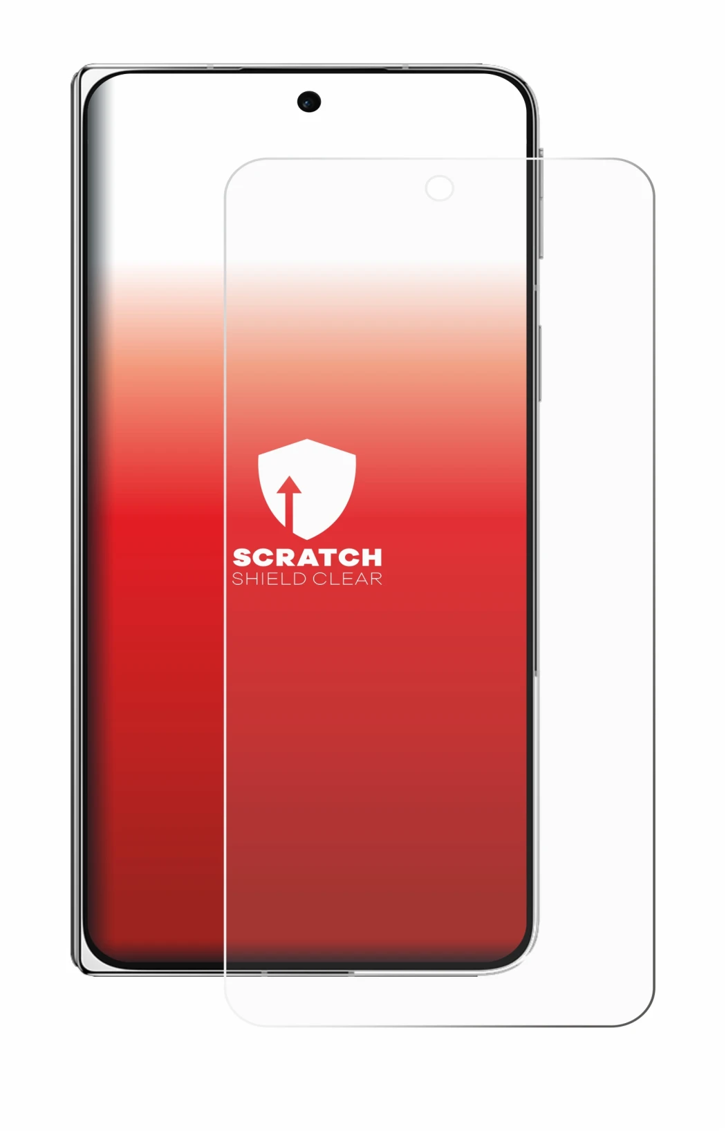Image de l'appareil Oppo Find N5 avec une grande variété de protections d'écran.