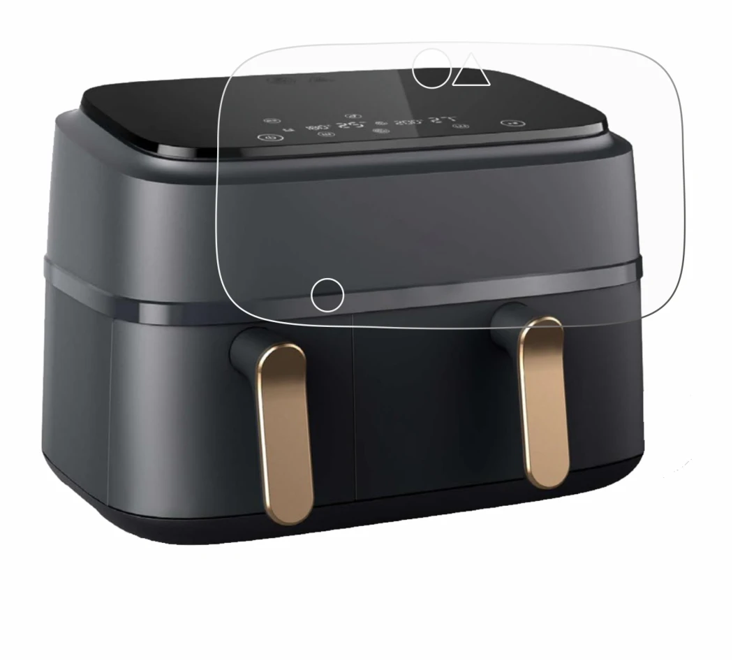 Image de l'appareil Philips Airfryer NA352/00 avec une grande variété de protections d'écran.