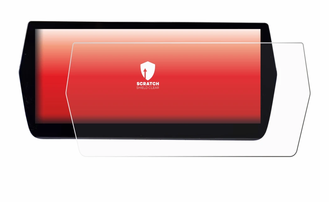 Image de l'appareil MG ZS Hybrid+ avec une grande variété de protections d'écran.