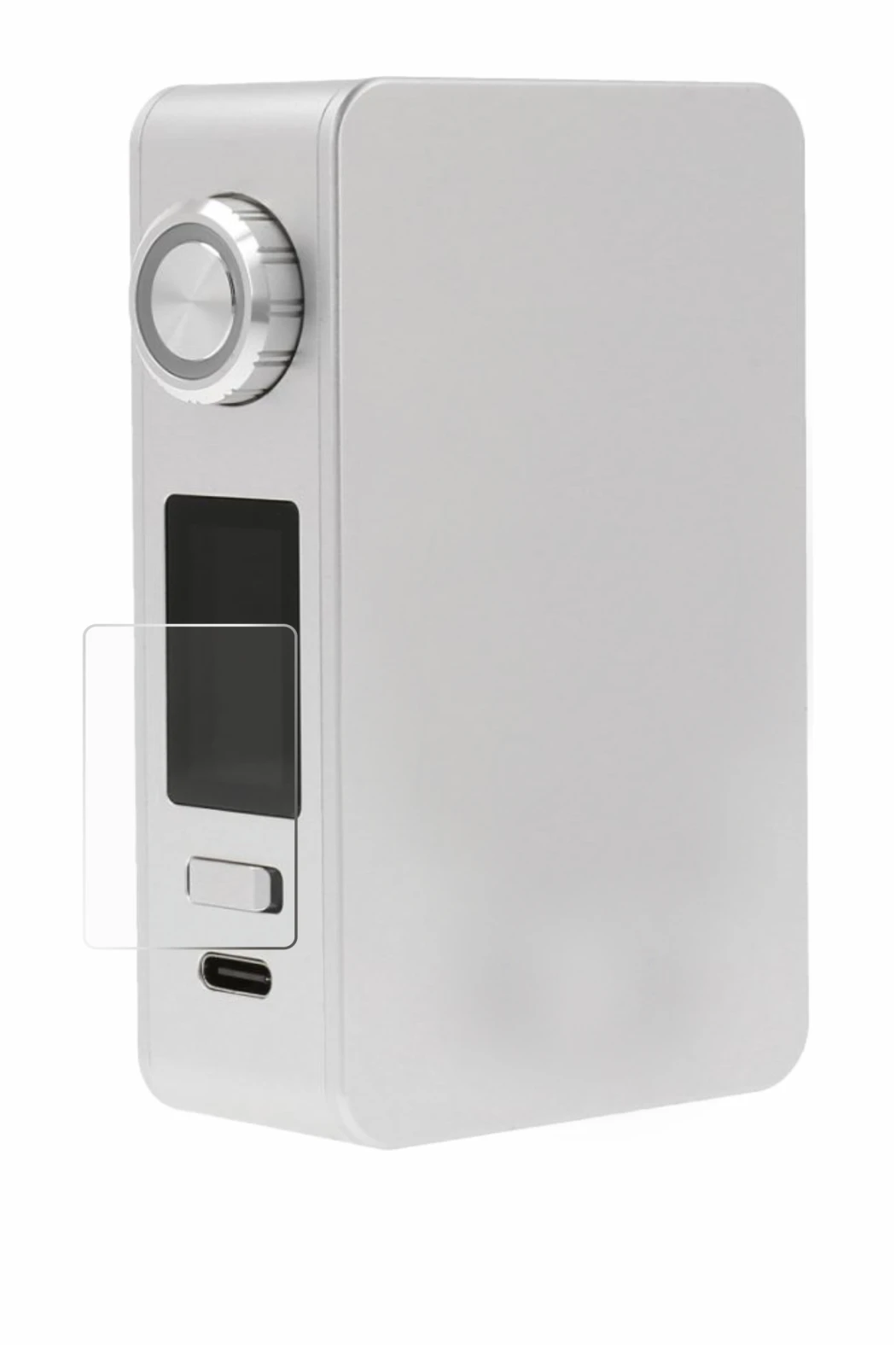 Image de l'appareil Lost Vape Centaurus M200 avec une grande variété de protections d'écran.