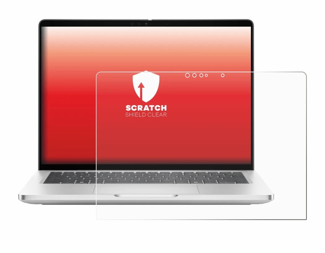 Image de l'appareil Dell Pro 13 Plus 2-in-1 avec une grande variété de protections d'écran.