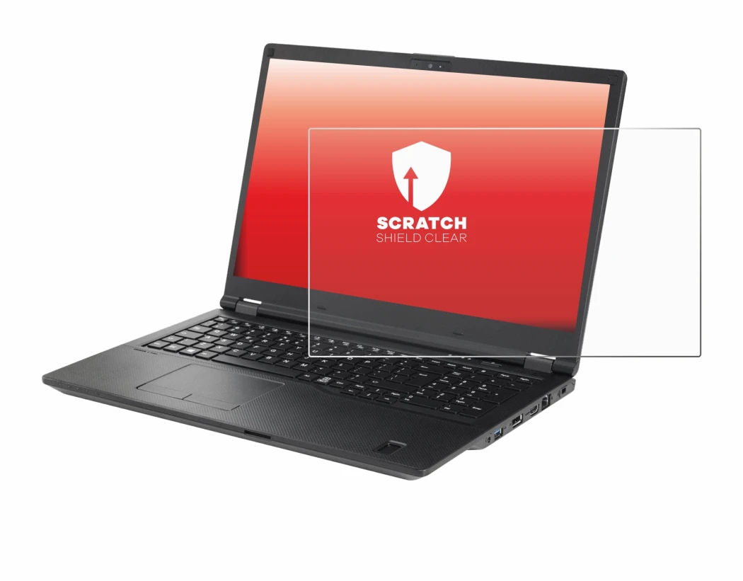Image de l'appareil Fujitsu Lifebook U7511 avec une grande variété de protections d'écran.