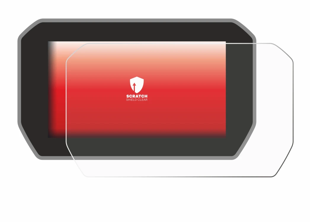 Image de l'appareil Ducati V4 Rally (2024) avec une grande variété de protections d'écran.