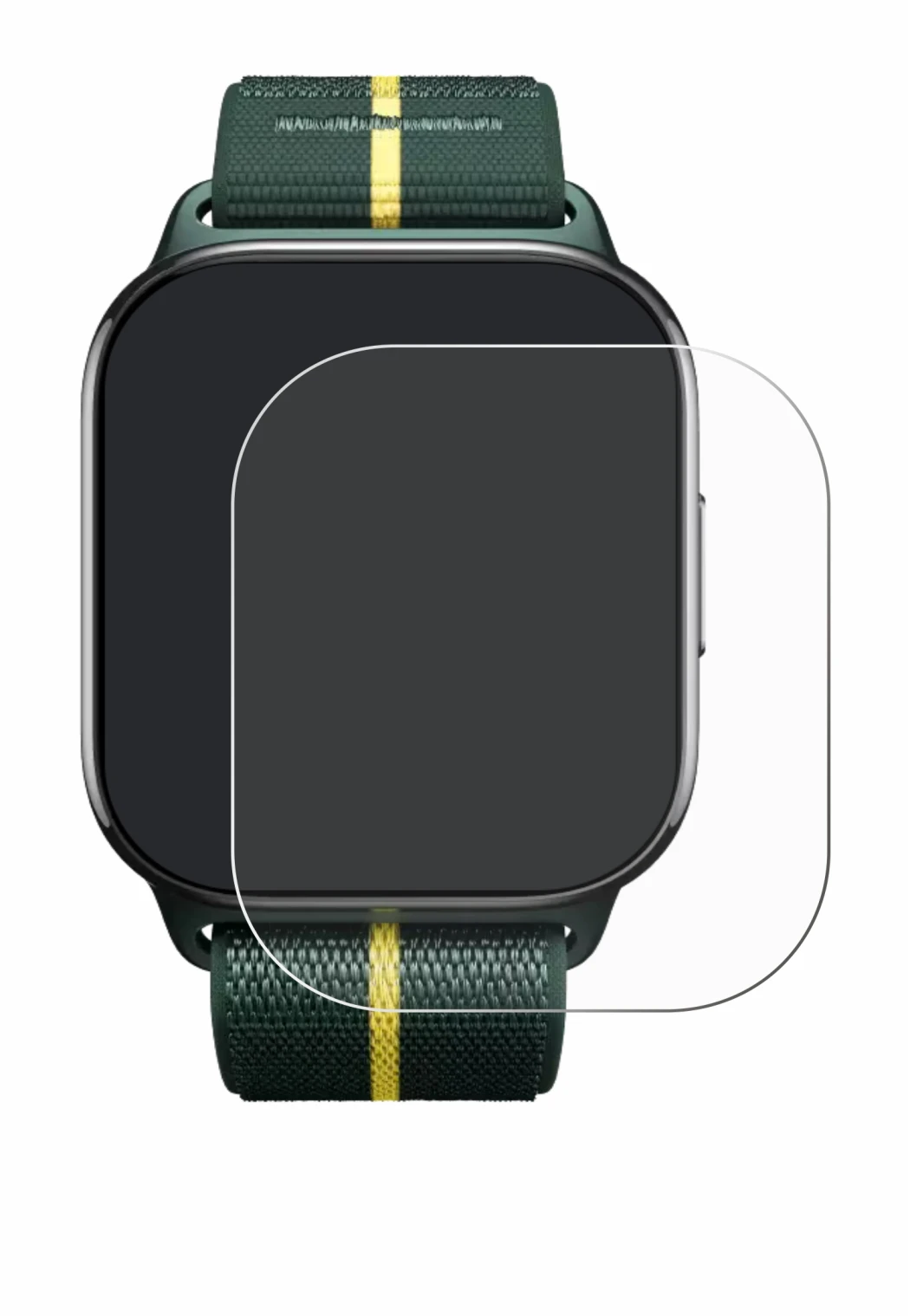 Image de l'appareil Motorola Moto watch fit avec une grande variété de protections d'écran.