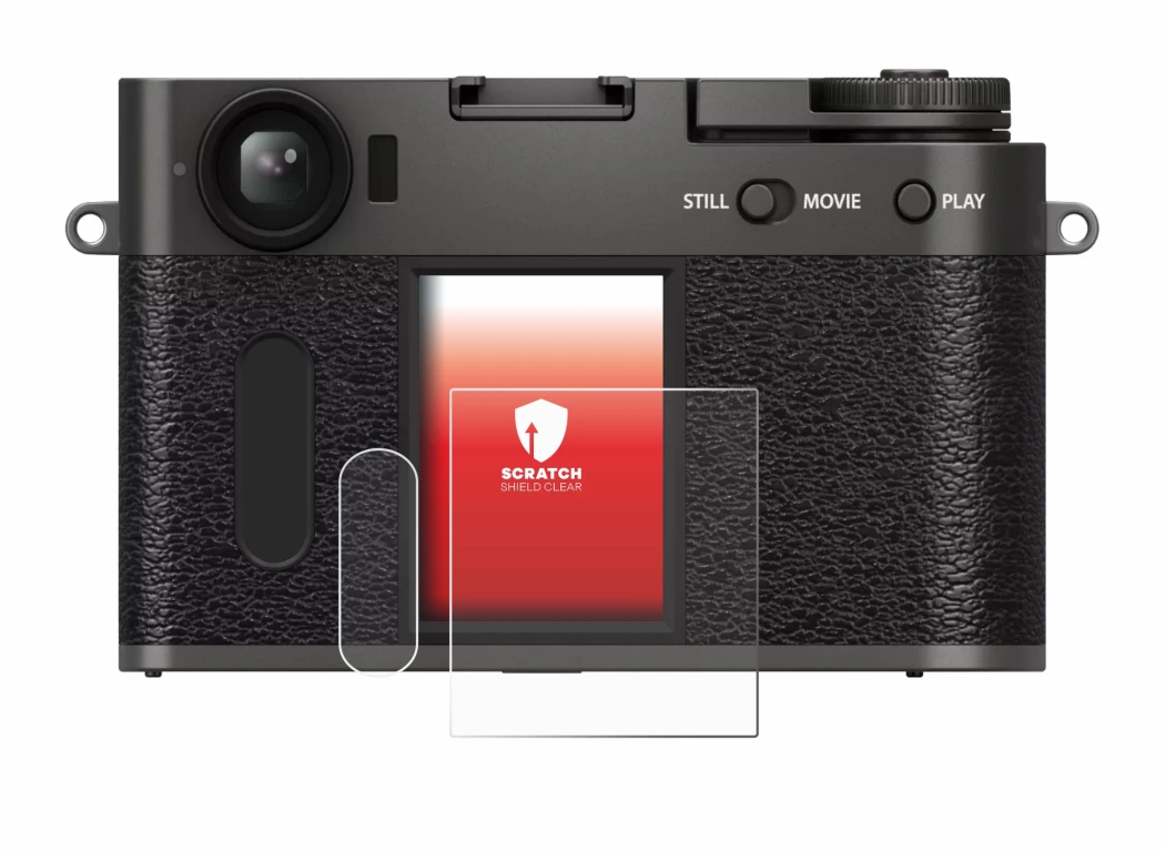 Image de l'appareil Fujifilm X Half X-HF1 avec une grande variété de protections d'écran.