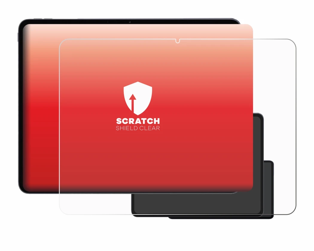 Image de l'appareil OnePlus Pad 3 avec une grande variété de protections d'écran.