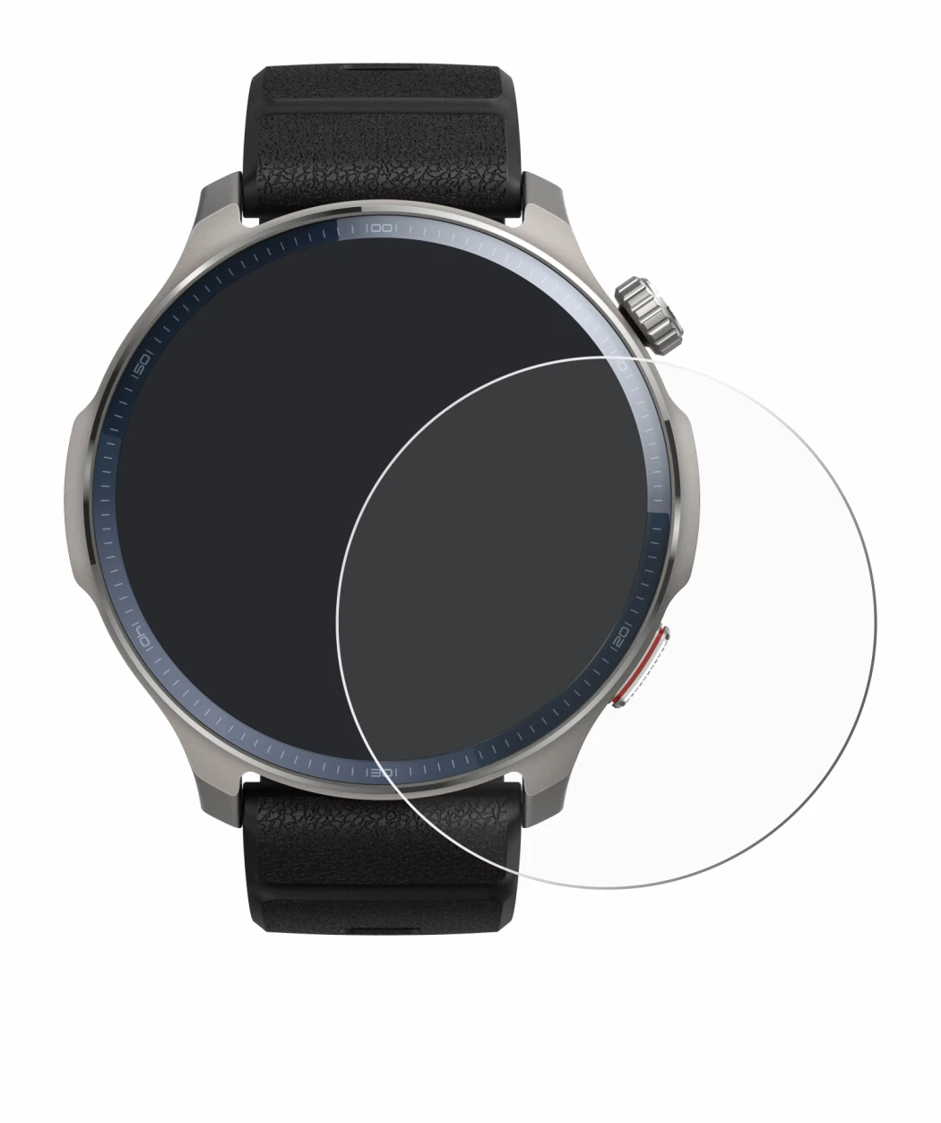 Image de l'appareil Huami Amazfit Balance 2 avec une grande variété de protections d'écran.