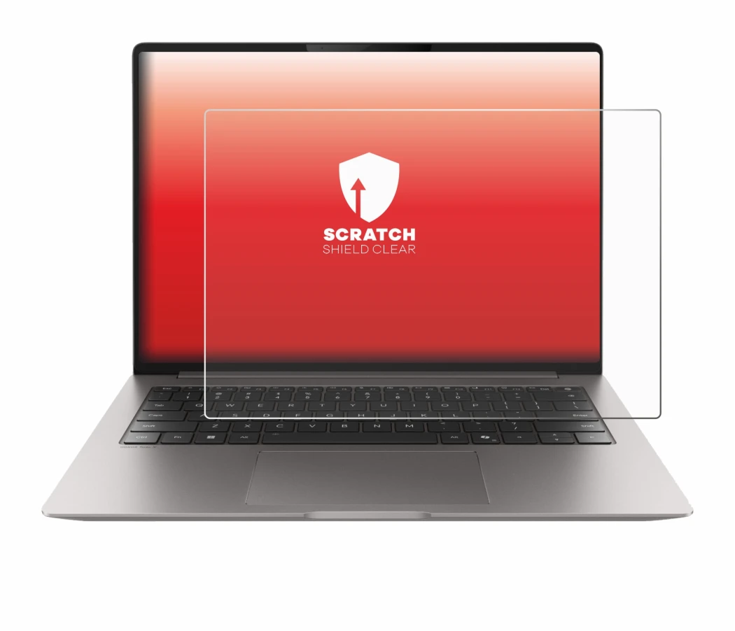 Image de l'appareil Honor MagicBook Pro 14 avec une grande variété de protections d'écran.