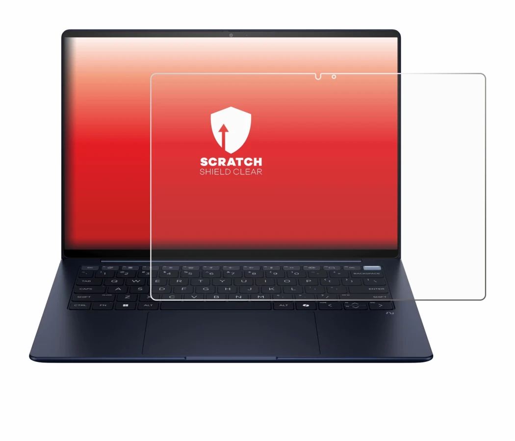 Image de l'appareil HP EliteBook Ultra 14 G1i avec une grande variété de protections d'écran.