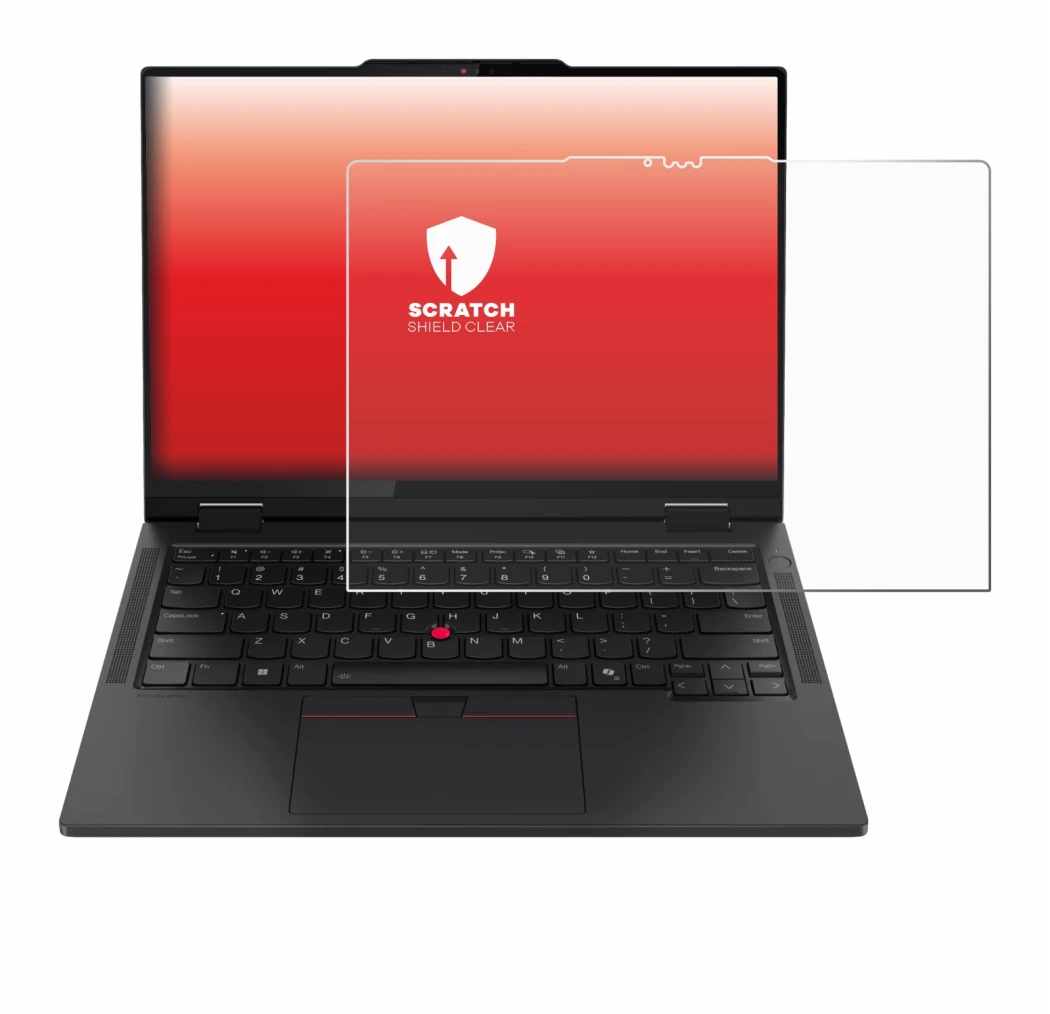 Image de l'appareil Lenovo ThinkPad T14s 2-in-1 avec une grande variété de protections d'écran.