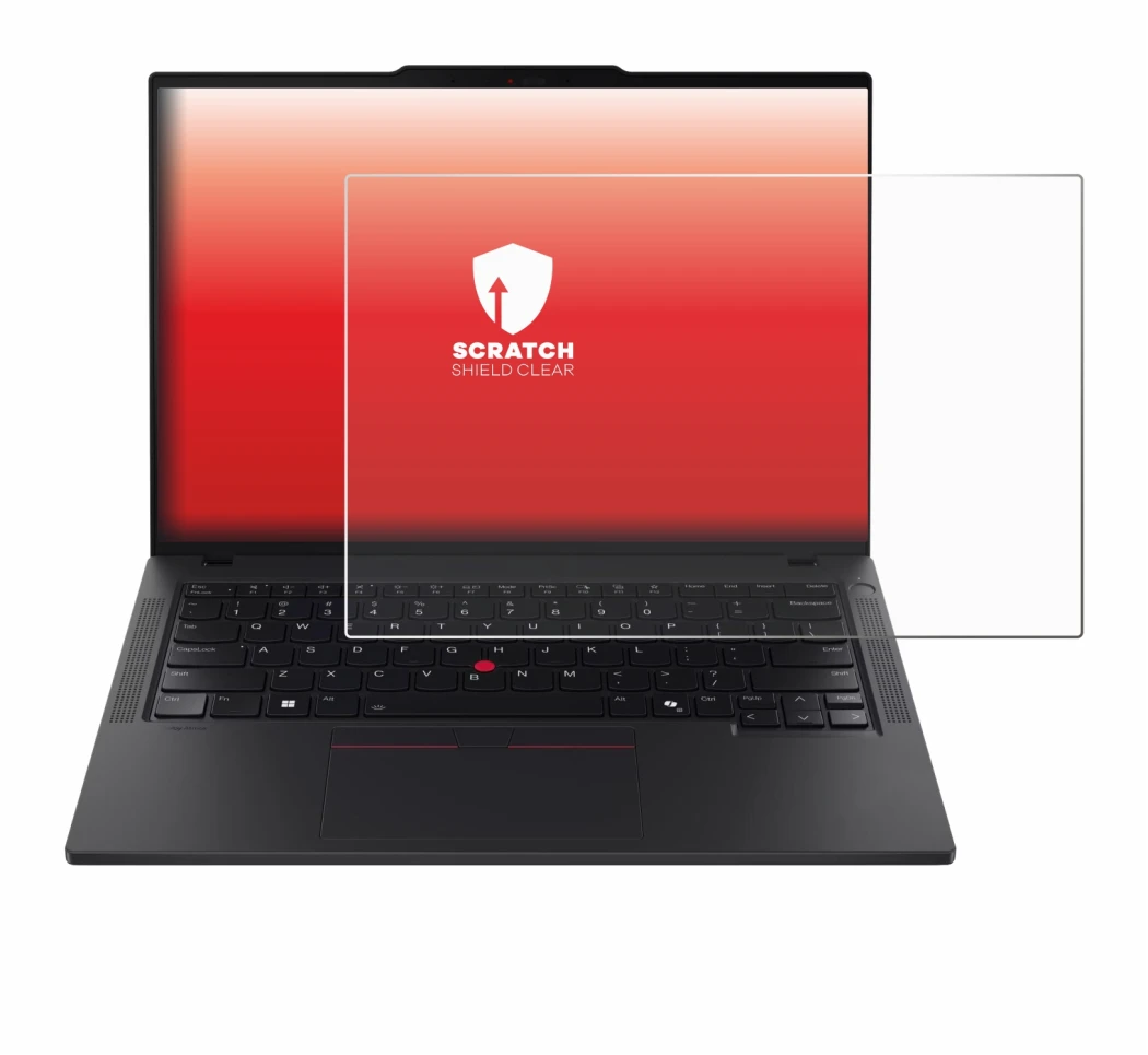 Image de l'appareil Lenovo ThinkPad T14 Gen 6 avec une grande variété de protections d'écran.
