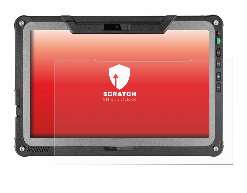 Image de l'appareil Getac F110 G7 avec une grande variété de protections d'écran.