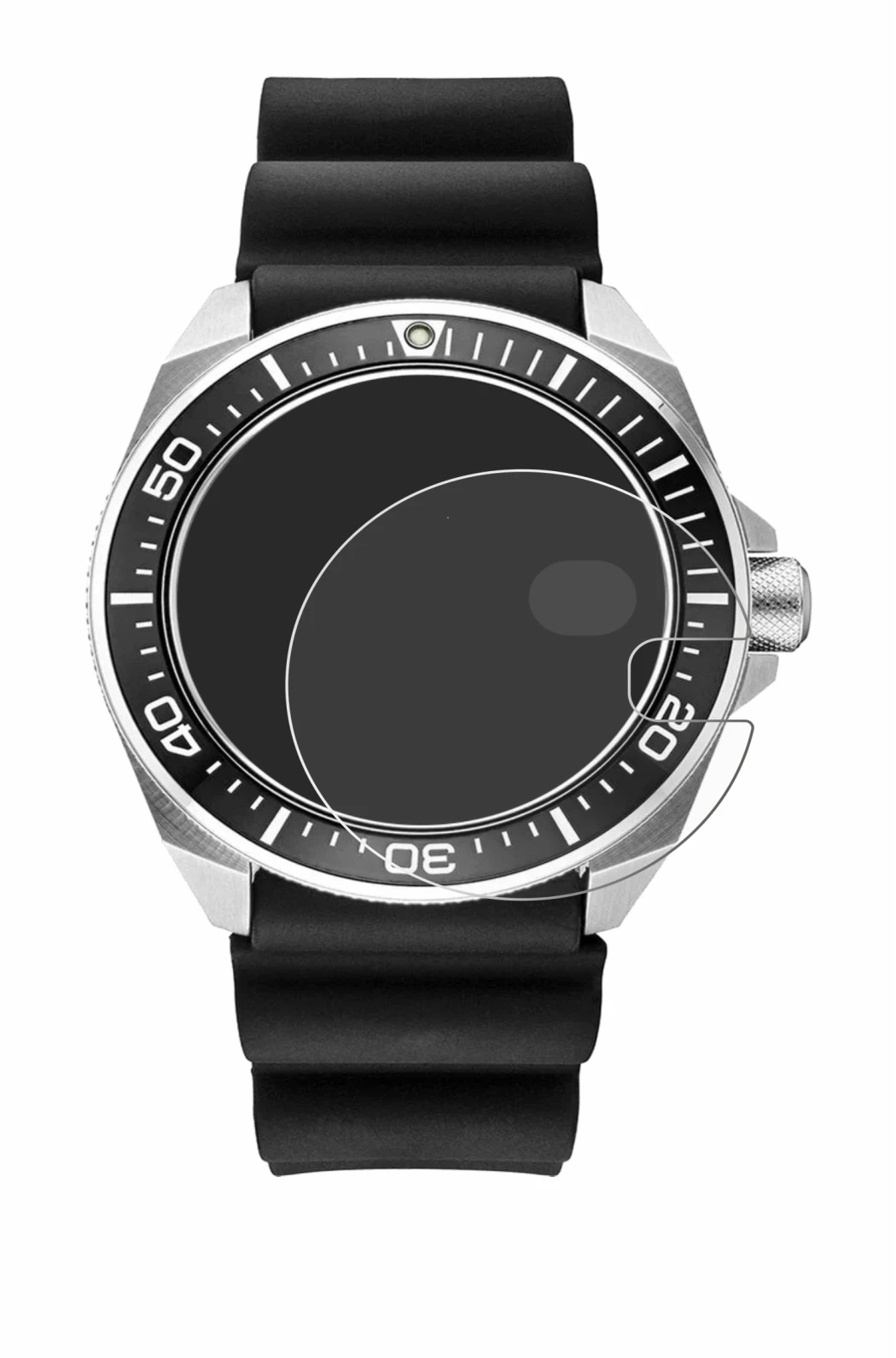 Image de l'appareil Seiko Prospex SRPE37 avec une grande variété de protections d'écran.