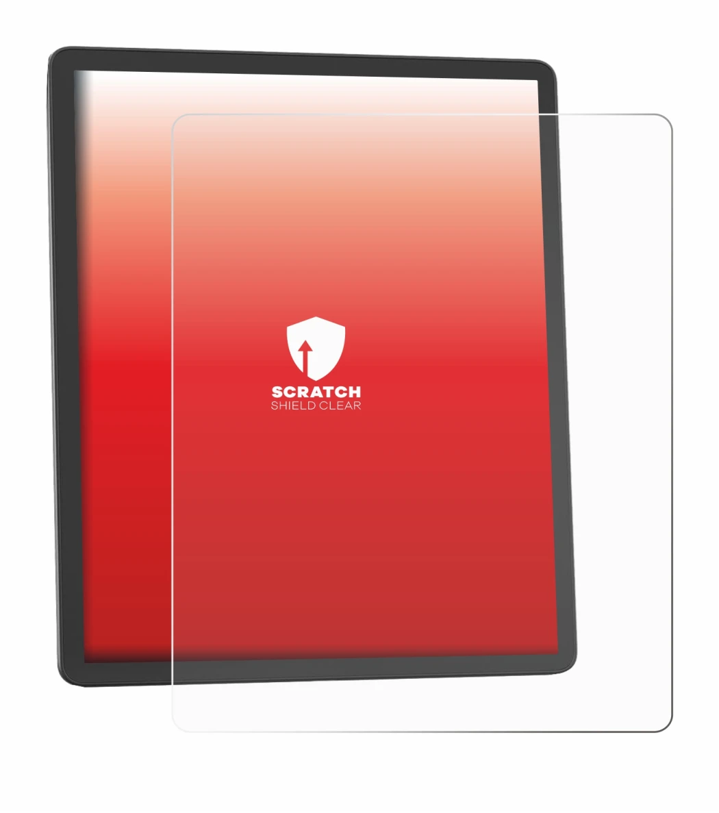 Image de l'appareil Amazon Kindle Scribe 2025 avec une grande variété de protections d'écran.