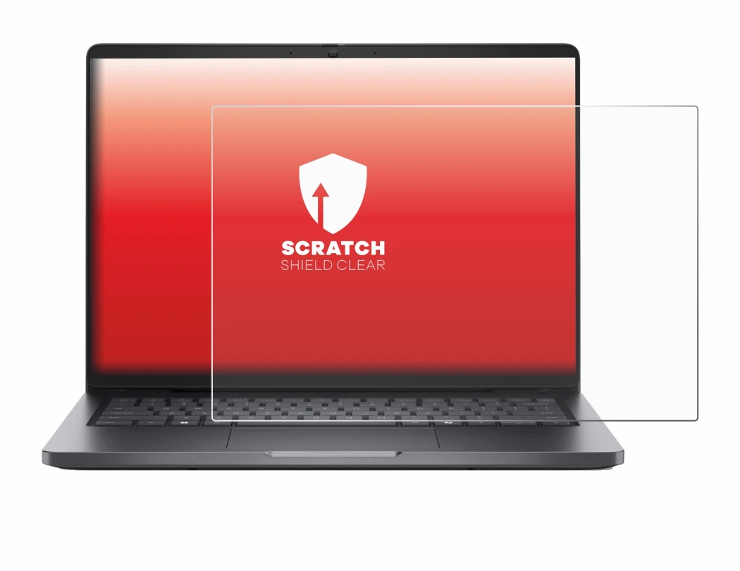 Image de l'appareil Dell Pro 14 PC14250 avec une grande variété de protections d'écran.