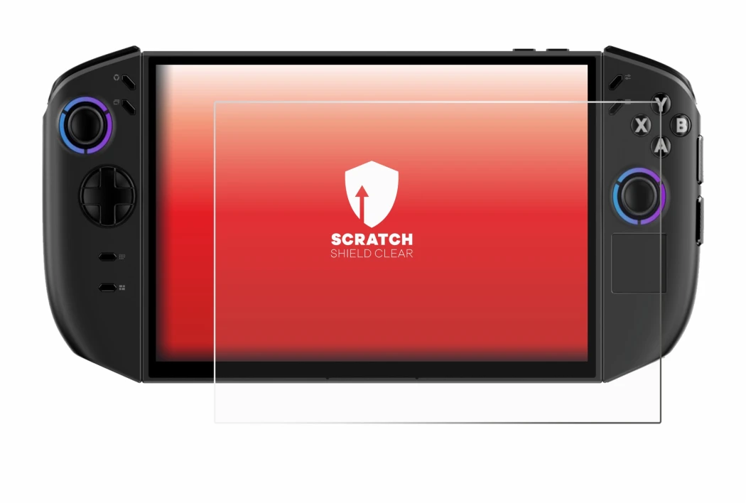 Image de l'appareil Lenovo Legion Go Gen 2 avec une grande variété de protections d'écran.