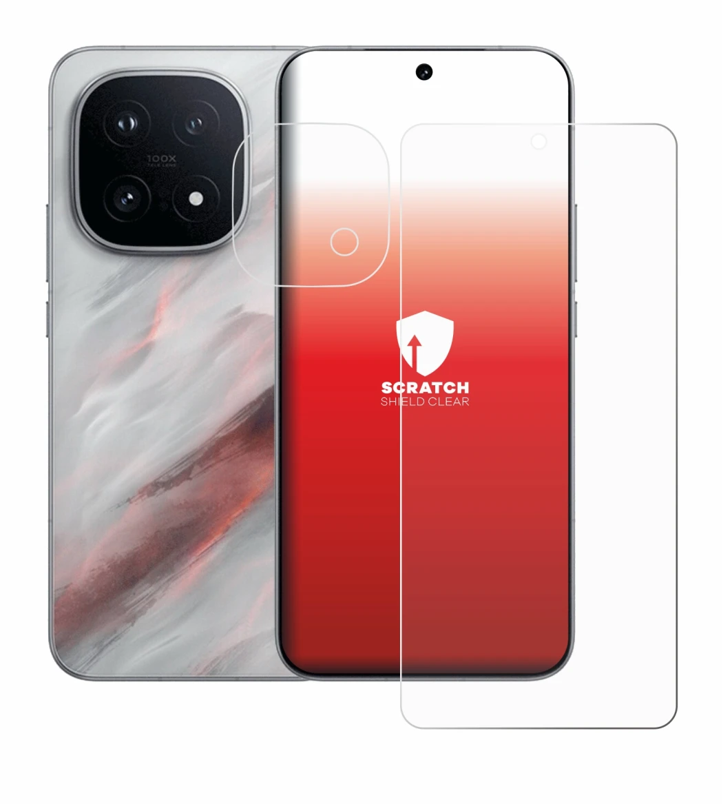Image de l'appareil Vivo iQOO 15 (Avant+Caméra) avec une grande variété de protections d'écran.