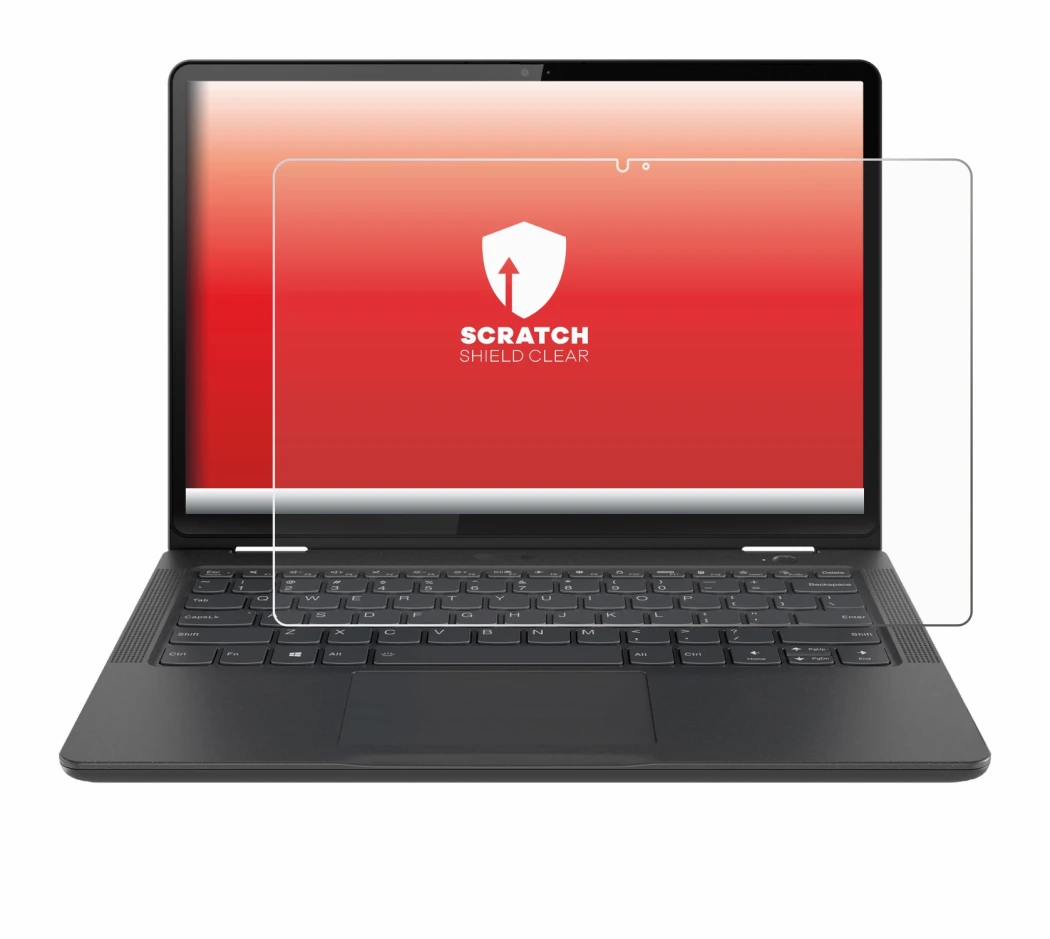 Image de l'appareil Lenovo 13w Yoga Gen 2 avec une grande variété de protections d'écran.