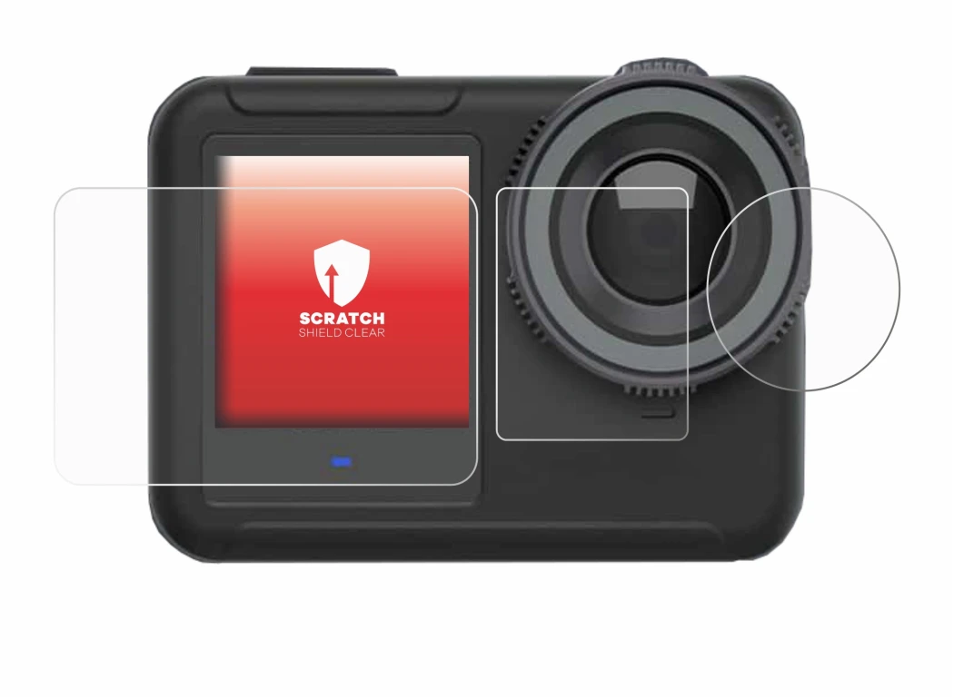 Image de l'appareil SVBONY SVGO3 4K avec une grande variété de protections d'écran.