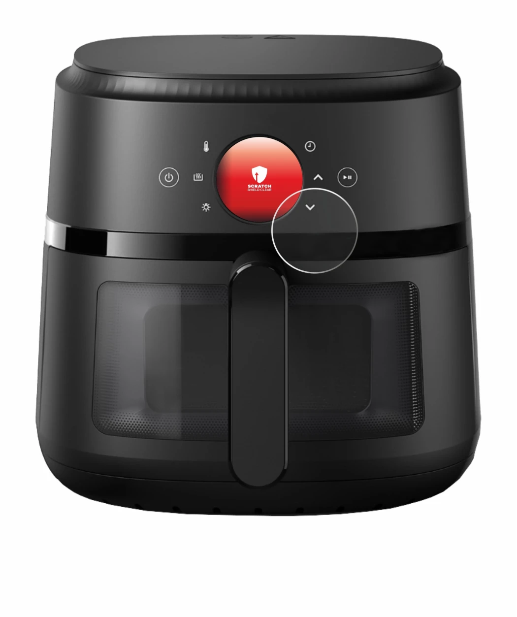 Image de l'appareil Philips Airfryer 2000 Gen 2 6,2L avec une grande variété de protections d'écran.