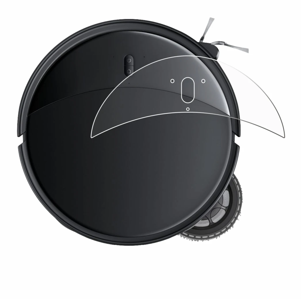 Image de l'appareil Roborock Saros 10R avec une grande variété de protections d'écran.