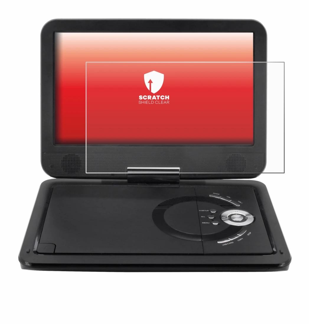 Image de l'appareil Soundmaster PDB1910SW DVD Player avec une grande variété de protections d'écran.