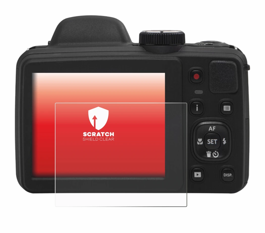 Image de l'appareil Kodak Pixpro AZ405 avec une grande variété de protections d'écran.