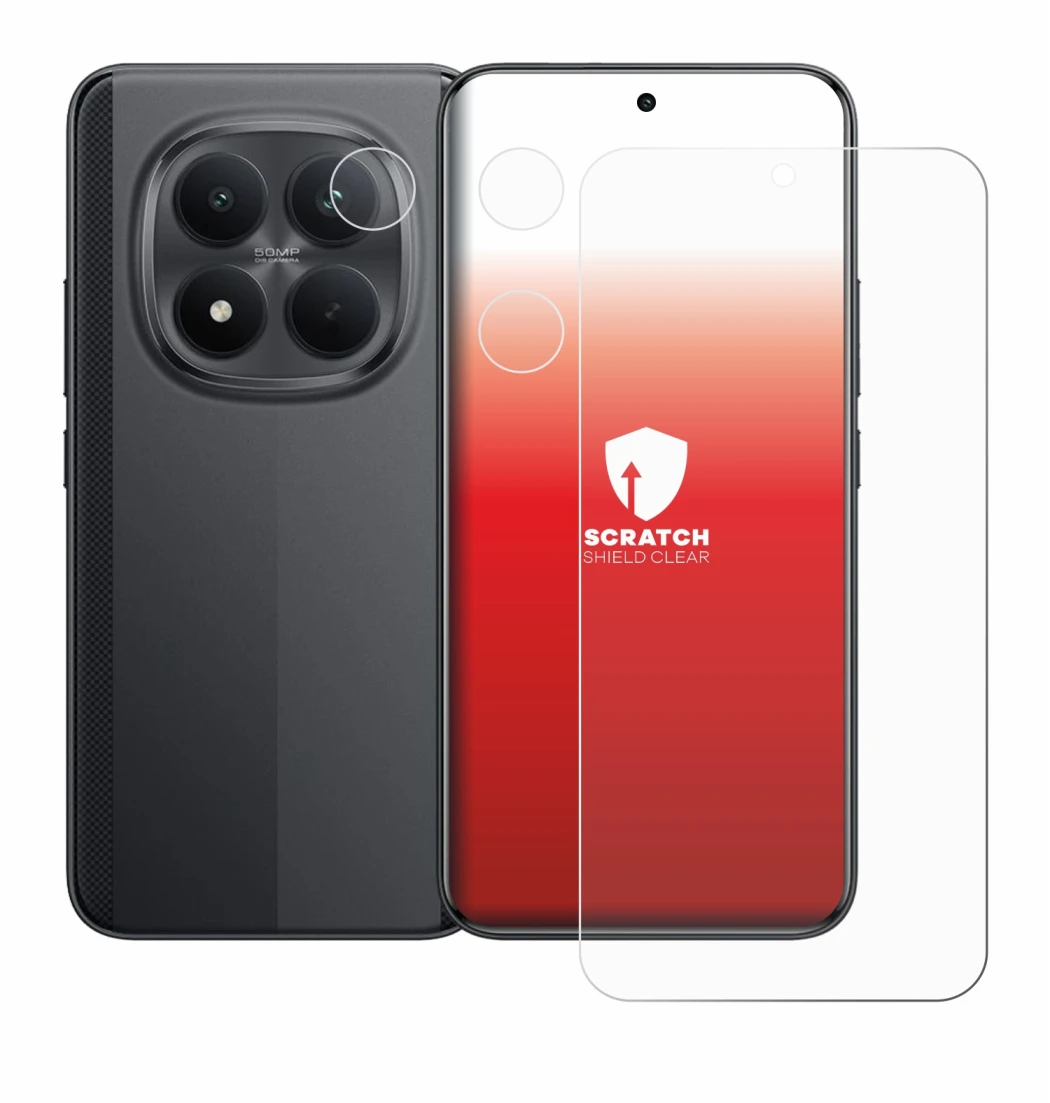 Image de l'appareil Xiaomi Poco M8 Pro (Avant+Caméra) avec une grande variété de protections d'écran.