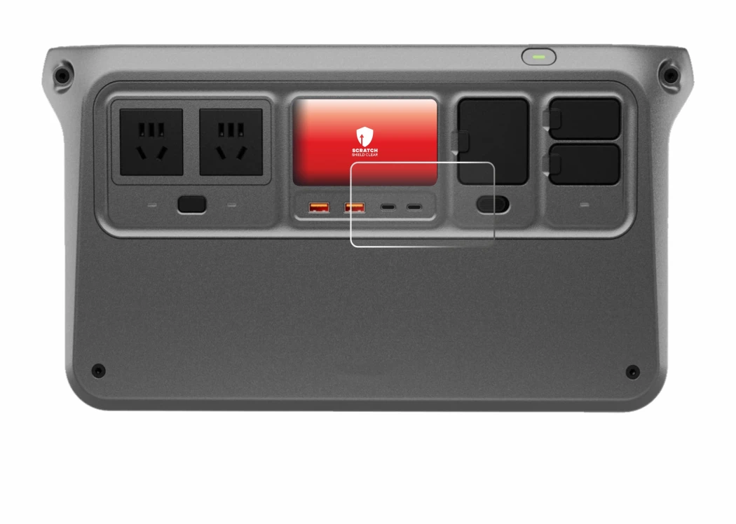 Image de l'appareil DJI Power 1000 V2 avec une grande variété de protections d'écran.