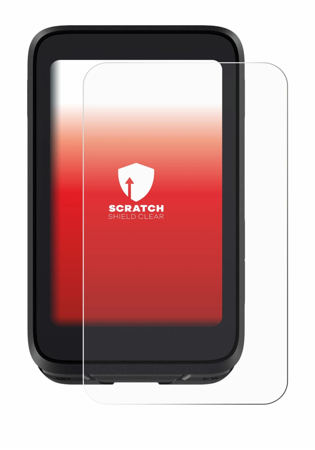 Image de l'appareil iGPSPORT BiNavi Air avec une grande variété de protections d'écran.
