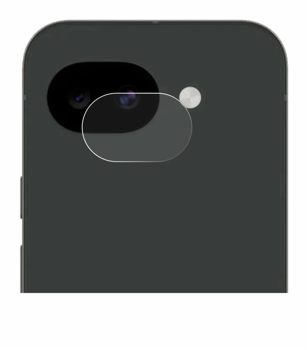 Image de l'appareil Google Pixel 10a (Caméra UNIQUEMENT) avec une grande variété de protections d'écran.