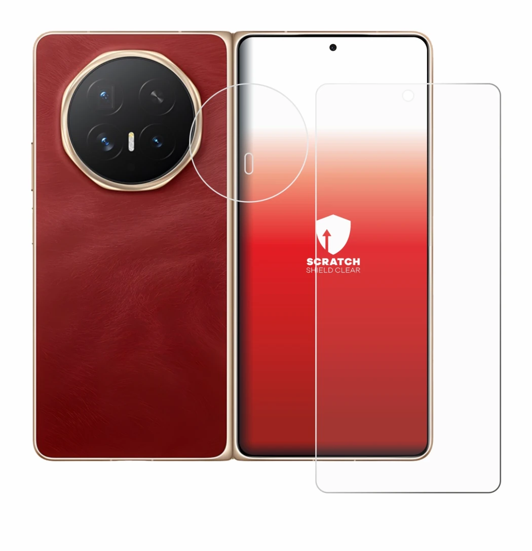 Image de l'appareil Honor Magic V6 (Avant+Caméra) avec une grande variété de protections d'écran.