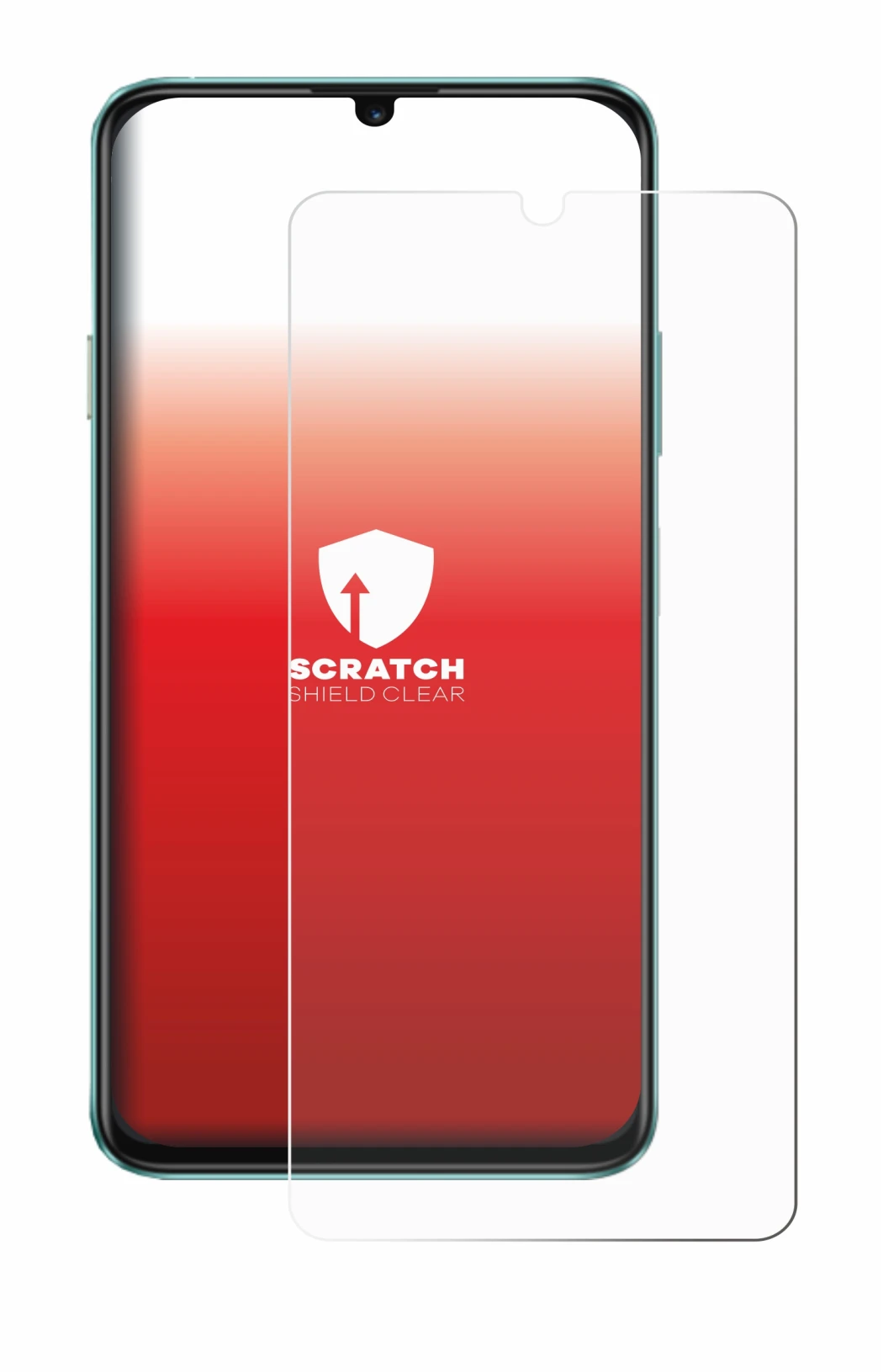 Image de l'appareil Huawei Enjoy 70 avec une grande variété de protections d'écran.