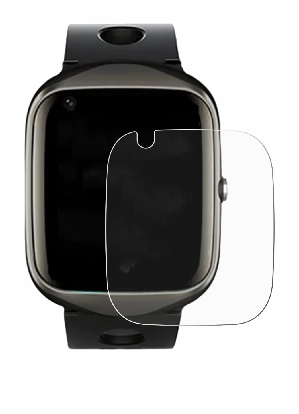 Image de l'appareil ABUBU SmartWatch PBL2 avec une grande variété de protections d'écran.
