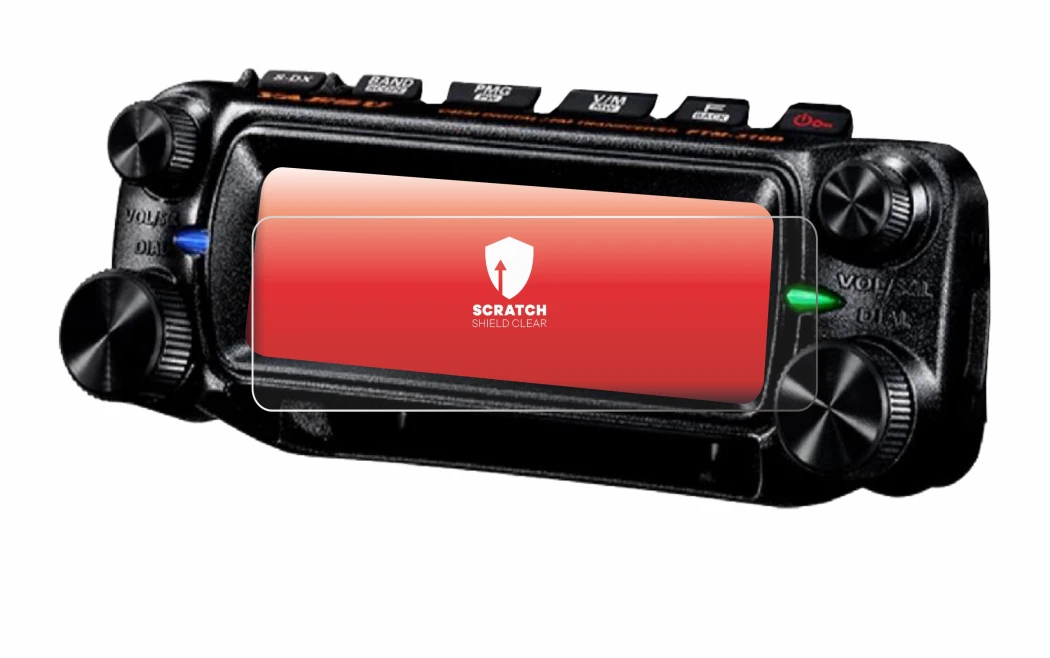 Image de l'appareil Yaesu FTM-310 avec une grande variété de protections d'écran.