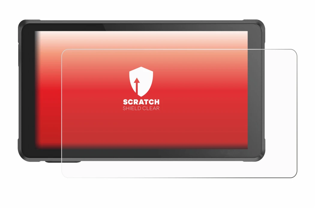 Image de l'appareil Interphone RideSync avec une grande variété de protections d'écran.