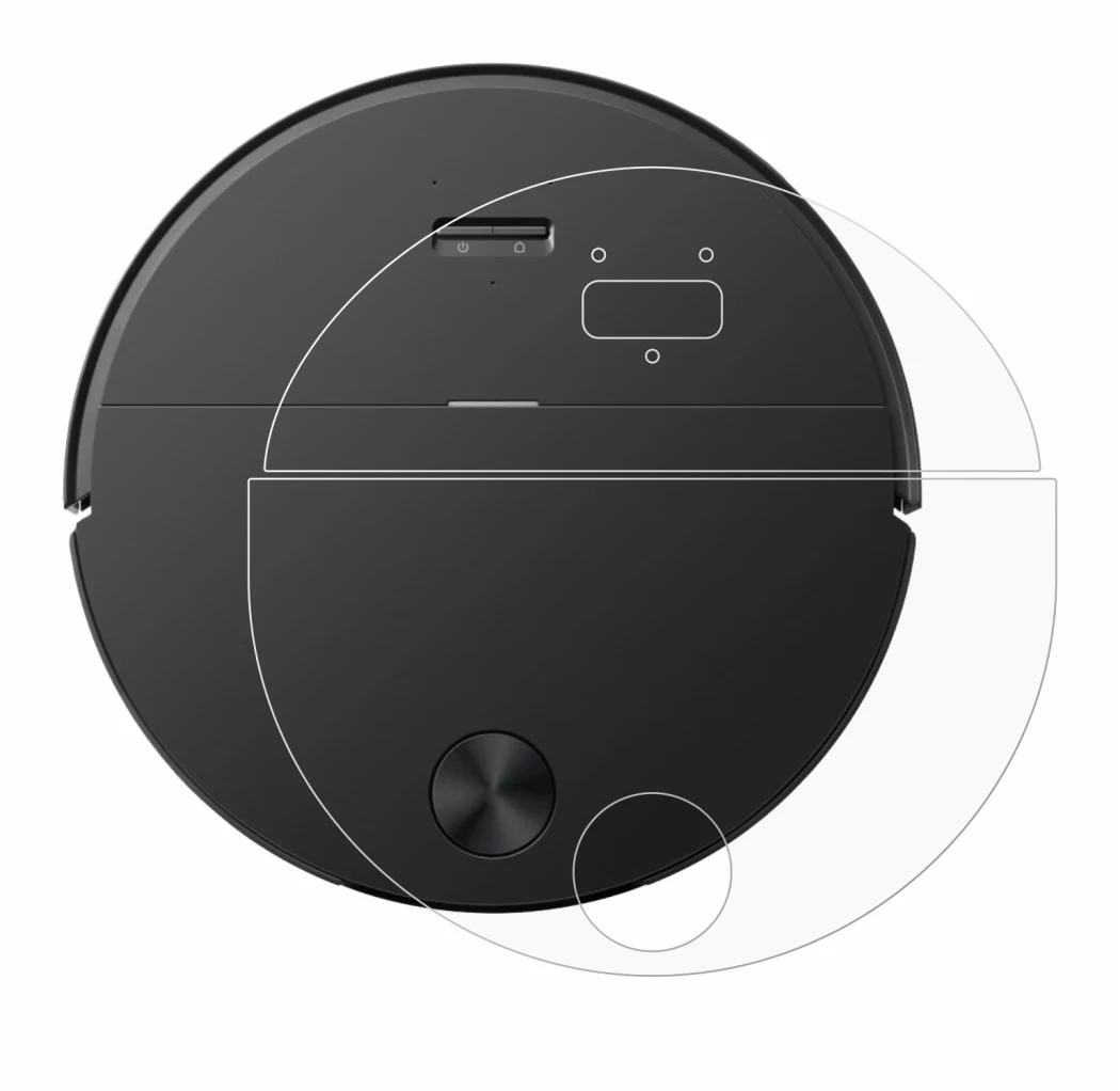 Image de l'appareil Roborock Saros 20 Sonic avec une grande variété de protections d'écran.
