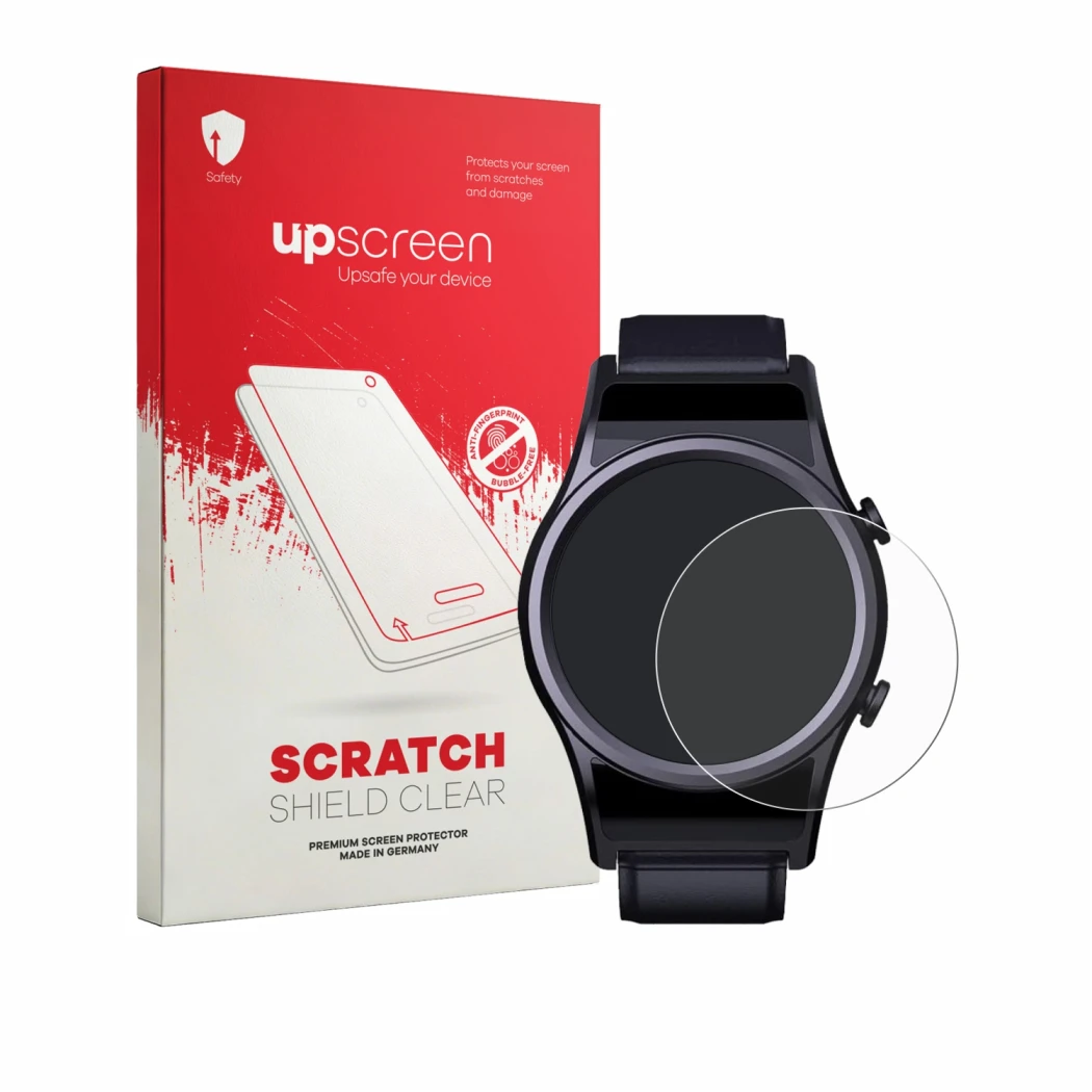 Face avant d’un emballage produit avec le logo de la marque upscreen. À côté, l’appareil DigiKuber FSSB 1.3