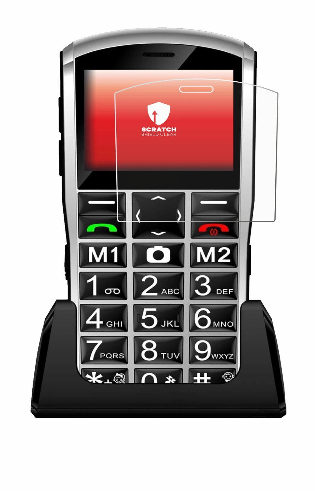 Image de l'appareil Artfone A400 Pro 4G avec une grande variété de protections d'écran.