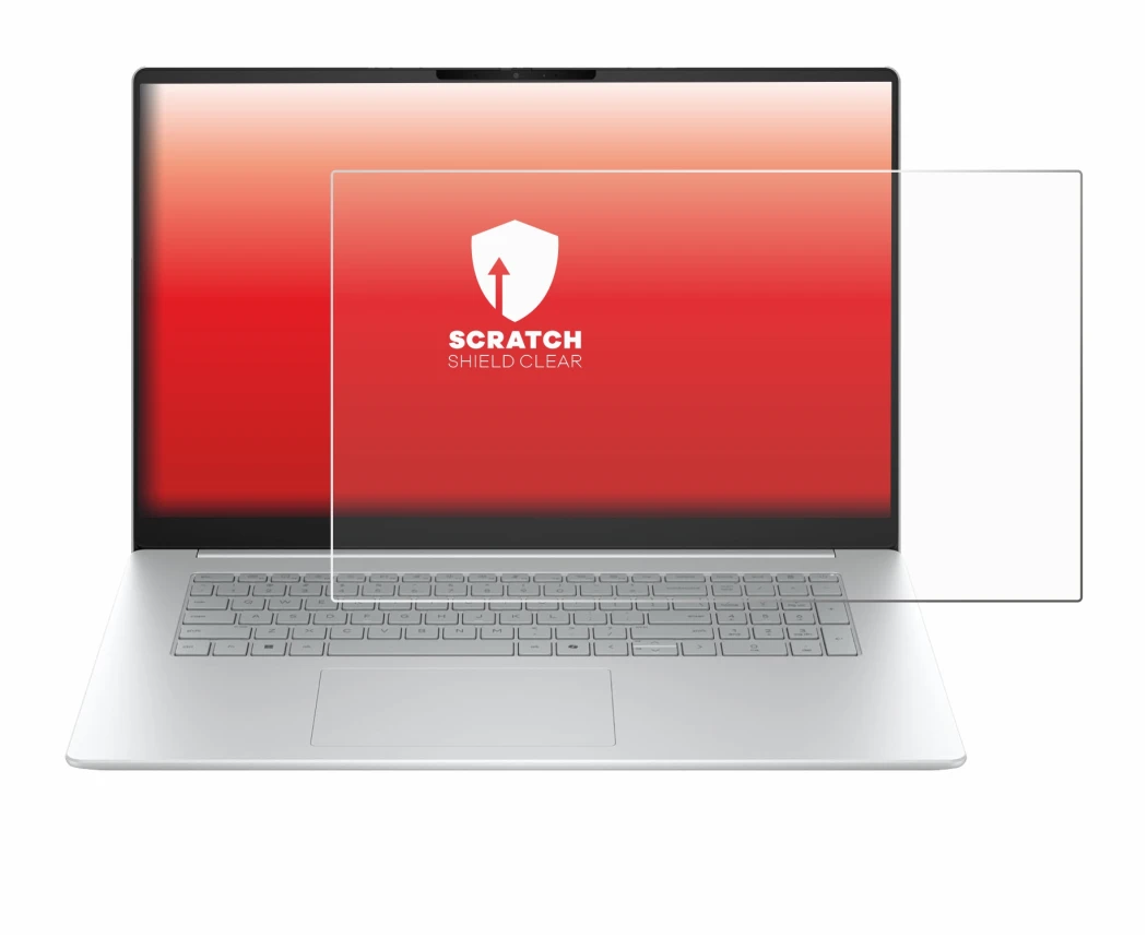 Image de l'appareil HP OmniBook 3 17 17-dp0233ngx avec une grande variété de protections d'écran.