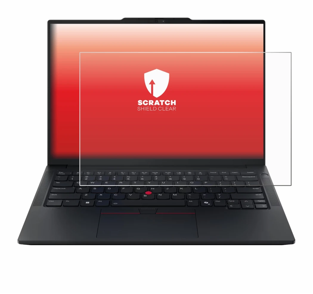 Image de l'appareil Lenovo ThinkPad E14 Gen 8 avec une grande variété de protections d'écran.
