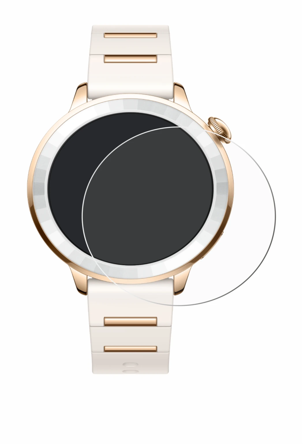 Image de l'appareil Oppo Watch X3 Mini avec une grande variété de protections d'écran.