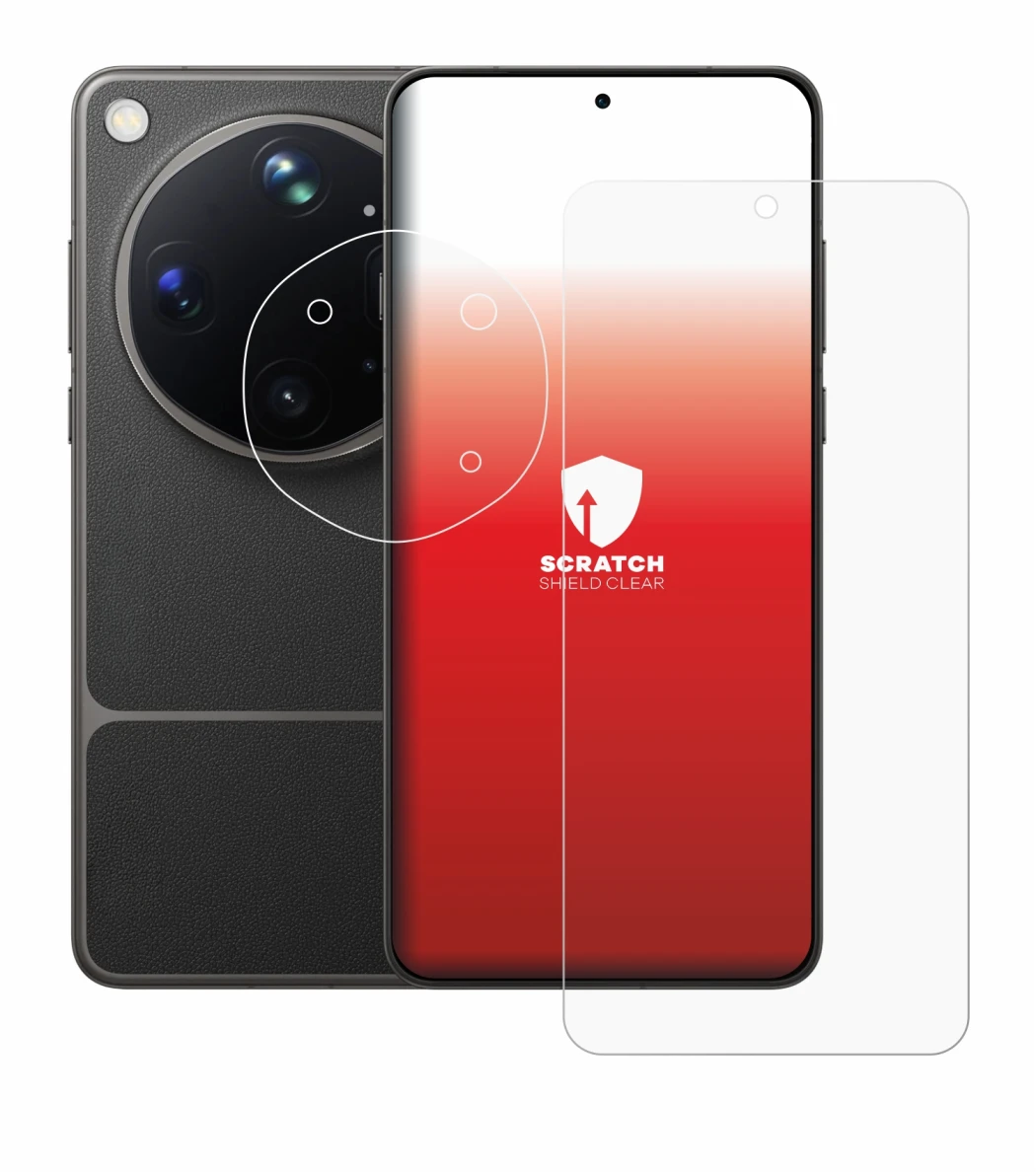 Image de l'appareil Oppo Find X9 Ultra (Avant+Caméra) avec une grande variété de protections d'écran.
