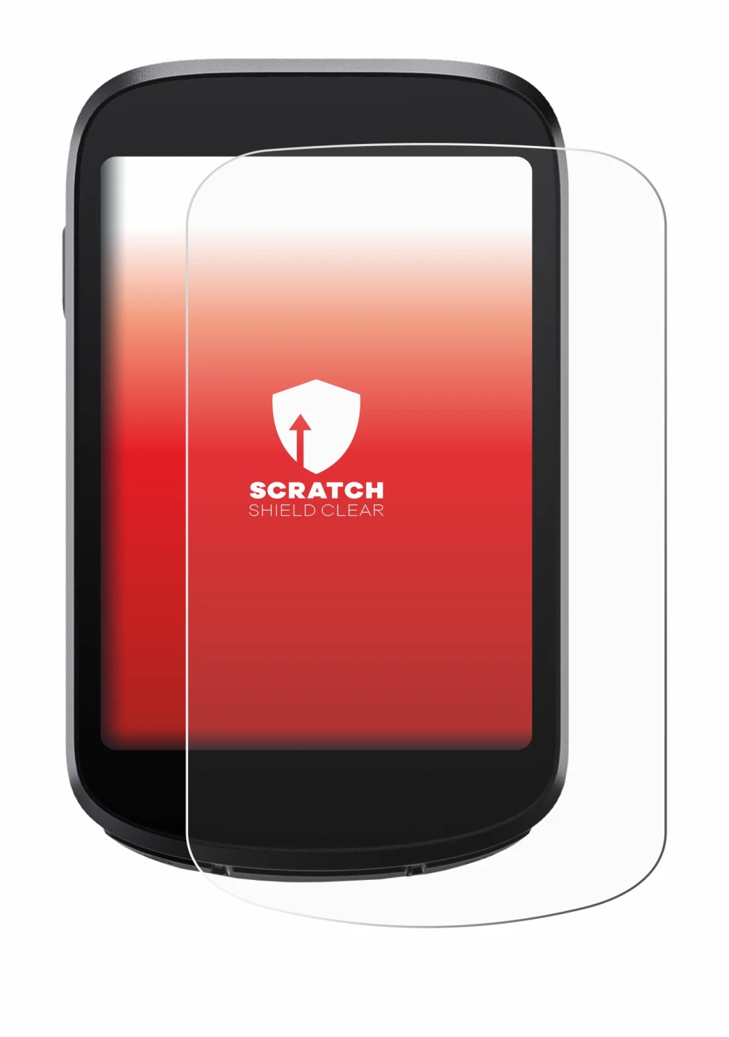 Image de l'appareil iGPSPORT BSC500 avec une grande variété de protections d'écran.