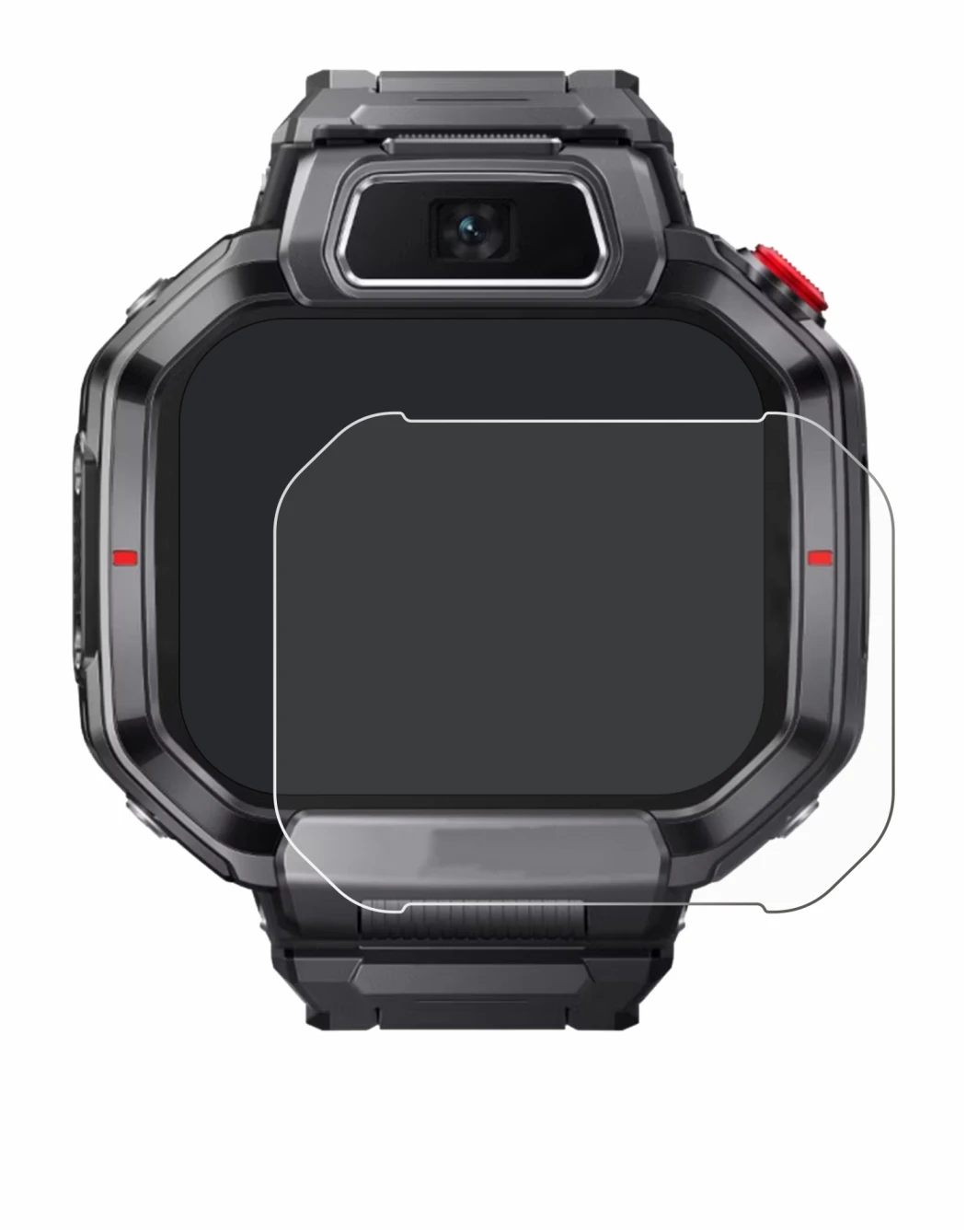 Image de l'appareil Huawei Watch Kids X1 Pro avec une grande variété de protections d'écran.