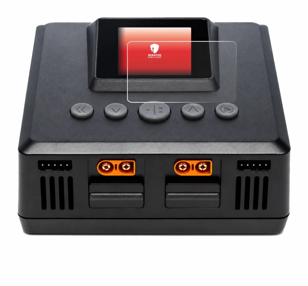 Image de l'appareil Spektrum Smart Charger S250 avec une grande variété de protections d'écran.