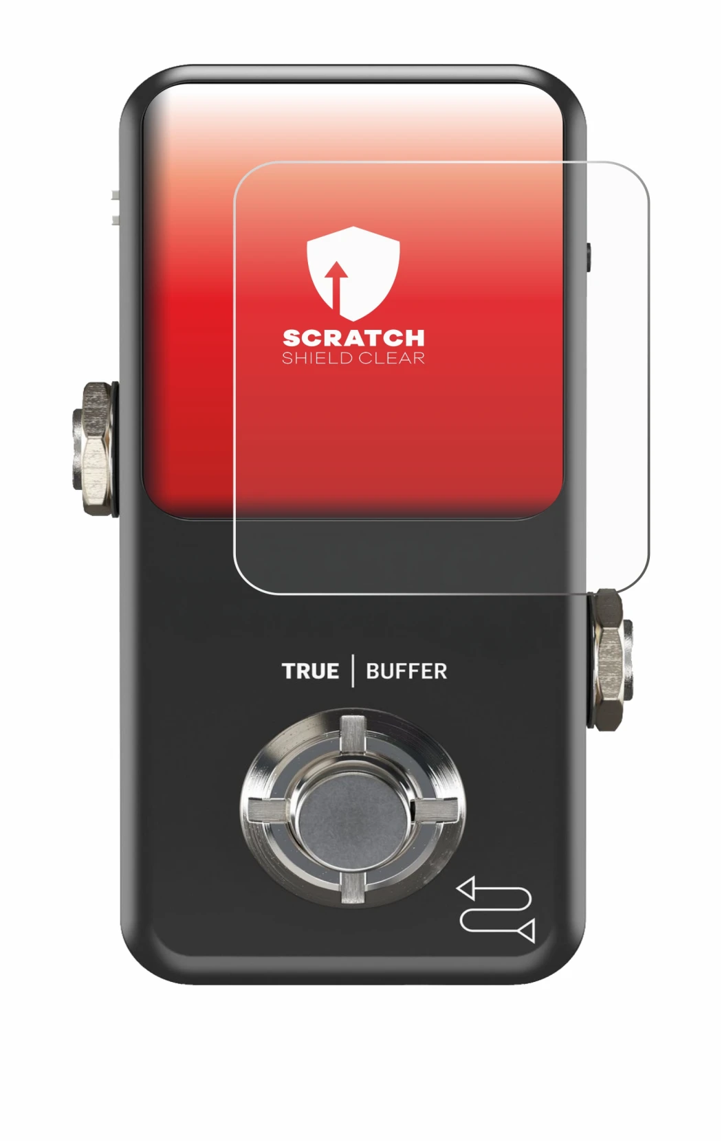 Image de l'appareil TC Electronic POLYTUNE 3 Noir avec une grande variété de protections d'écran.